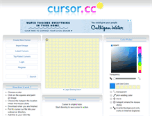 Tablet Screenshot of cursor.cc