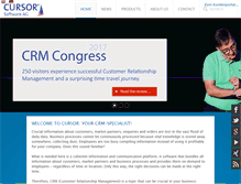 Tablet Screenshot of cursor.de